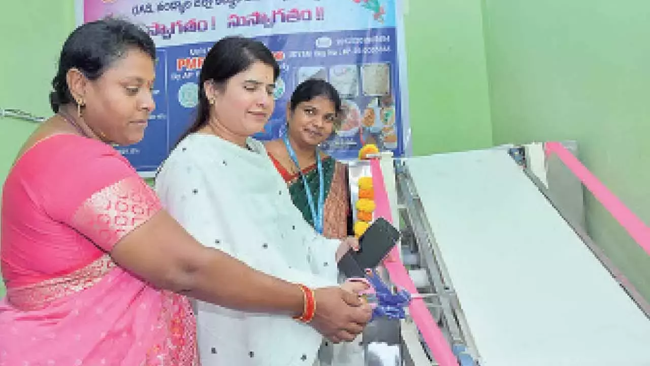 PMFME योजना के तहत रोटी मेकर यूनिट लॉन्च की गई