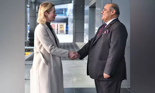 काजा कल्लास European Union की उपाध्यक्ष के रूप में अपनी पहली भारत यात्रा पर पहुंचीं काजा कल्लास European Union की उपाध्यक्ष के रूप में अपनी पहली भारत यात्रा पर पहुंचीं