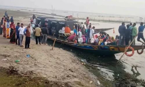 Chilika झील में तैरते जहाज़ को नुकसान, नाव यात्राओं में जोखिम बढ़ा Chilika झील में तैरते जहाज़ को नुकसान, नाव यात्राओं में जोखिम बढ़ा