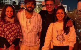 Nayanthara-विग्नेश शिवन ने आर माधवन-सरिता बिरजे के साथ बिताया समय
