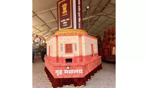 Republic Day परेड में गृह मंत्रालय की झांकी नए आपराधिक कानूनों को प्रदर्शित करेगी Republic Day परेड में गृह मंत्रालय की झांकी नए आपराधिक कानूनों को प्रदर्शित करेगी