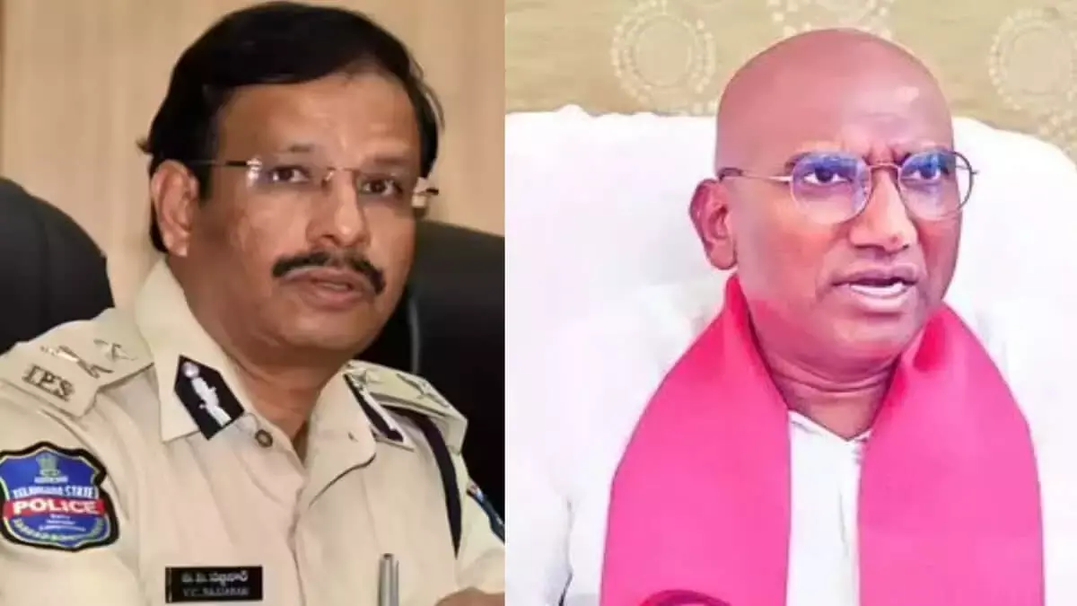 Phone tapping case: हैदराबाद कमिश्नर ने बीआरएस के प्रवीण कुमार को चेतावनी दी Phone tapping case: हैदराबाद कमिश्नर ने बीआरएस के प्रवीण कुमार को चेतावनी दी