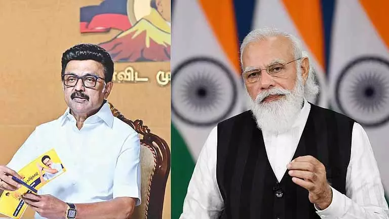 Stalin ने दावा किया कि मोदी का मॉडल तमिलनाडु में काम नहीं करेगा Stalin ने दावा किया कि मोदी का मॉडल तमिलनाडु में काम नहीं करेगा