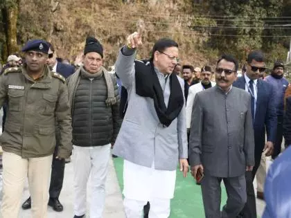 उत्तराखंड: CM धामी ने दुनीखाल-रातीघाट सड़क निर्माण कार्य का निरीक्षण किया उत्तराखंड: CM धामी ने दुनीखाल-रातीघाट सड़क निर्माण कार्य का निरीक्षण किया