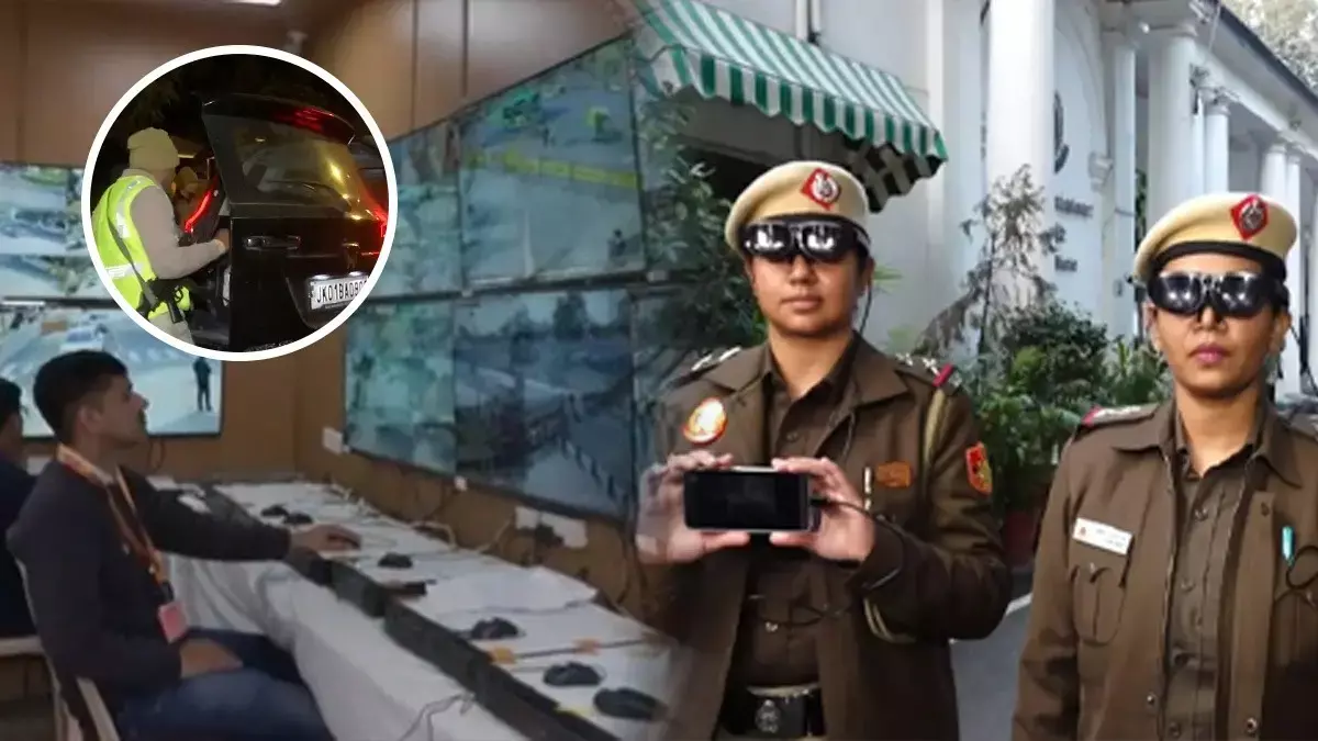 दिल्ली-NCR में गणतंत्र दिवस से पहले मल्टी-लेयर सिक्योरिटी कवर: AI स्मार्ट ग्लास