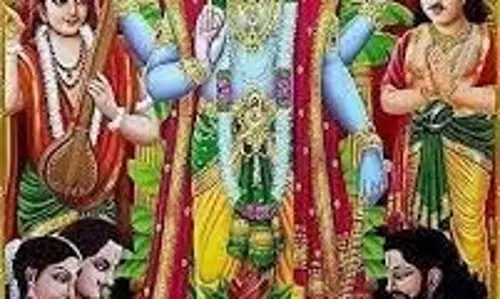 Dharm: भगवान विष्णु को क्यों कहते हैं सत्यनारायण, पढ़ें रोचक कथा Dharm: भगवान विष्णु को क्यों कहते हैं सत्यनारायण, पढ़ें रोचक कथा