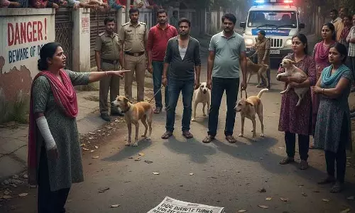 Bhopal : कुत्तों को लेकर विवाद हिंसक हुआ, दस लोगों के खिलाफ मामला दर्ज Bhopal : कुत्तों को लेकर विवाद हिंसक हुआ, दस लोगों के खिलाफ मामला दर्ज