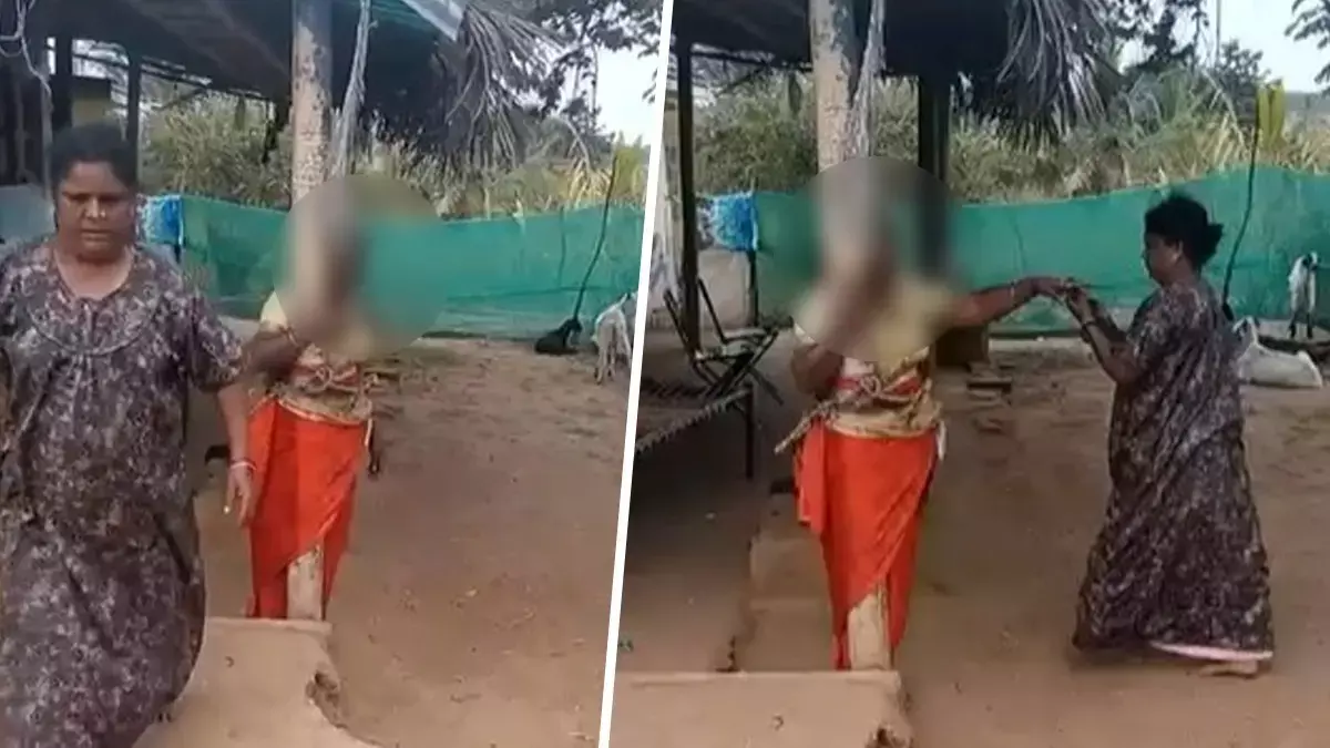 Karnataka: मवेशी चराने के विवाद में बुज़ुर्ग महिला पर हमला, आरोपी ने खंभे से बांधकर किया शोषण