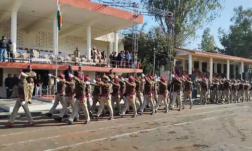 Nawanshahr में 77वें गणतंत्र दिवस के लिए फुल ड्रेस रिहर्सल किया गया Nawanshahr में 77वें गणतंत्र दिवस के लिए फुल ड्रेस रिहर्सल किया गया