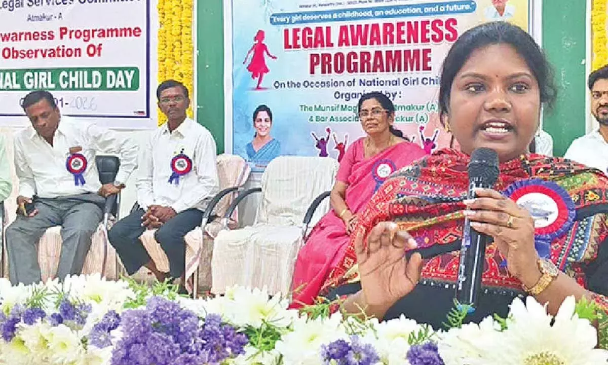 Telangana: राष्ट्रीय ‘बालिका दिवस’ मनाया गया