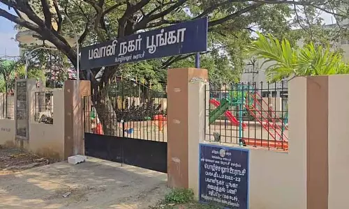 Chennai: पोज़िचलूर के निवासी नए बने पार्क में एक्सेस चाहते हैं Chennai: पोज़िचलूर के निवासी नए बने पार्क में एक्सेस चाहते हैं