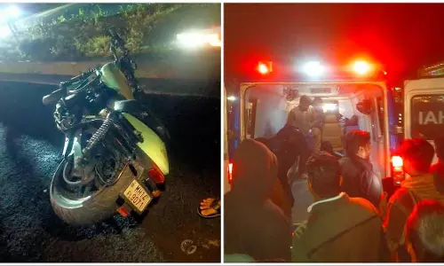 Nashik : मुंबई-नासिक हाईवे पर बाइक और कार की टक्कर में दो लोग गंभीर रूप से घायल