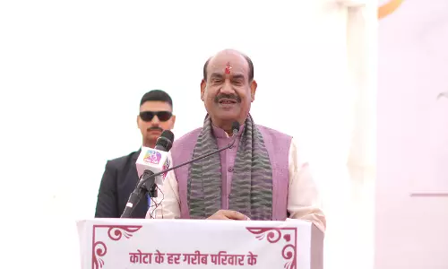 स्पीकर ओम बिरला ने Kota में 67 करोड़ रुपये की विकास परियोजनाओं की आधारशिला रखी