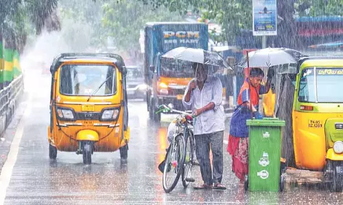 Chennai समेत तमिलनाडु के 16 जिलों में दोपहर 1 बजे तक बारिश होने की संभावना है Chennai समेत तमिलनाडु के 16 जिलों में दोपहर 1 बजे तक बारिश होने की संभावना है