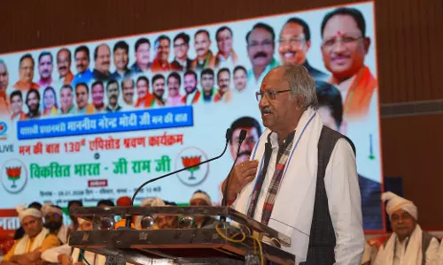 मनरेगा में बदलाव से ग्रामीण पलायन पर लगेगी प्रभावी रोक : सांसद बृजमोहन अग्रवाल