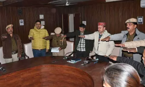 Himachal: 32 सिविल डिफेंस वॉलंटियर्स ने ट्रेनिंग ली Himachal: 32 सिविल डिफेंस वॉलंटियर्स ने ट्रेनिंग ली