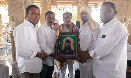 SC/ST Commission के अध्यक्ष बक्की वेंकटैया ने नागोबा का दौरा किया