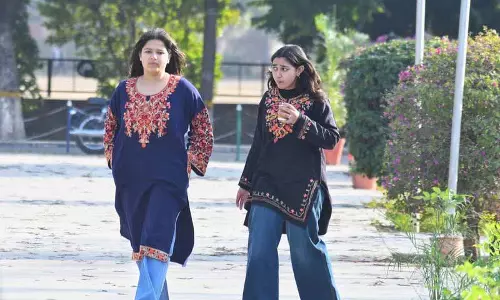 बारिश के बाद, चल रही शीतलहर के बीच Ludhiana में धूप निकली