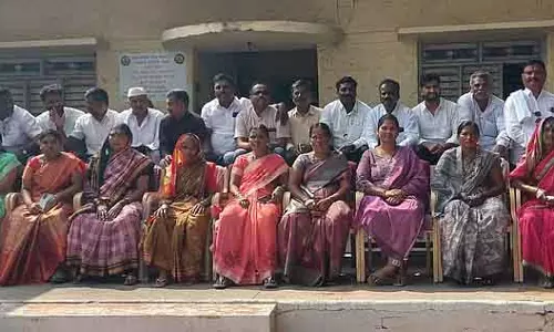 Mahalingapura : ग्राम पंचायत सदस्यों ने अपने कार्यकाल के दिनों को याद किया Mahalingapura : ग्राम पंचायत सदस्यों ने अपने कार्यकाल के दिनों को याद किया