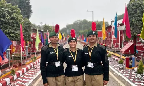 Pingal College के लिए गौरव का क्षण: 3 कैडेट्स दिल्ली रवाना