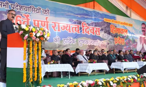हिमाचल के CM ने राज्य स्थापना दिवस पर कृषि, बागवानी पैनल की घोषणा की हिमाचल के CM ने राज्य स्थापना दिवस पर कृषि, बागवानी पैनल की घोषणा की