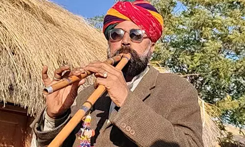 जैसलमेर: लोक वाद्ययंत्र अलगोजा वादक तगाराम पद्मश्री पुरस्कार से नवाजे जाएंगे