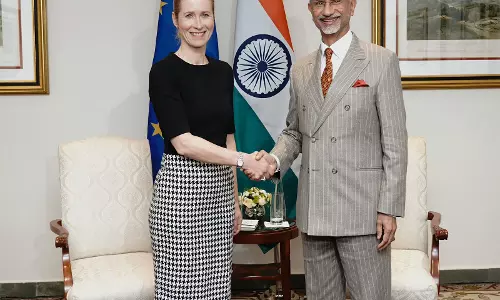 Jaishankar ने यूरोपीय आयोग के उपाध्यक्ष काजा कैलास से की मुलाकात