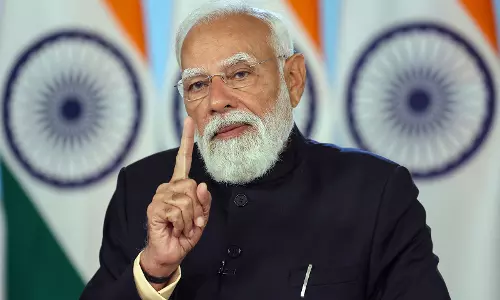 PM मोदी ने राष्ट्रपति मुर्मू के संबोधन और महिला सशक्तिकरण की सराहना की PM मोदी ने राष्ट्रपति मुर्मू के संबोधन और महिला सशक्तिकरण की सराहना की