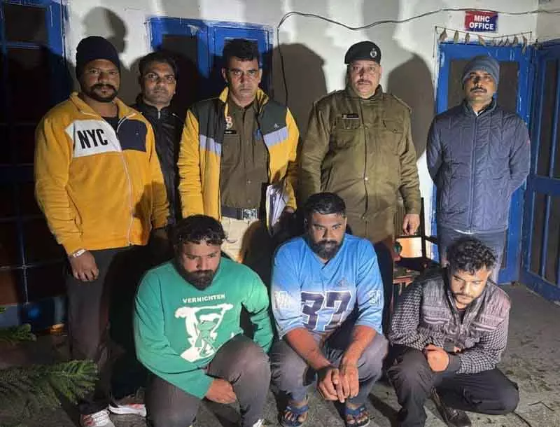 Ambala वाहन चोर गिरोह के 4 सदस्य गिरफ्तार Ambala वाहन चोर गिरोह के 4 सदस्य गिरफ्तार