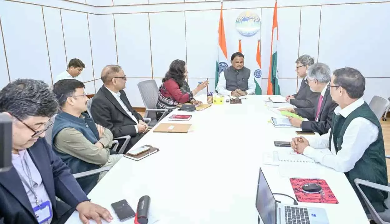 ओडिशा के सीएम ने BCPPER, शहरी बदलाव और अहम ग्रोथ प्रोजेक्ट्स के लिए नीति आयोग से मदद मांगी ओडिशा के सीएम ने BCPPER, शहरी बदलाव और अहम ग्रोथ प्रोजेक्ट्स के लिए नीति आयोग से मदद मांगी