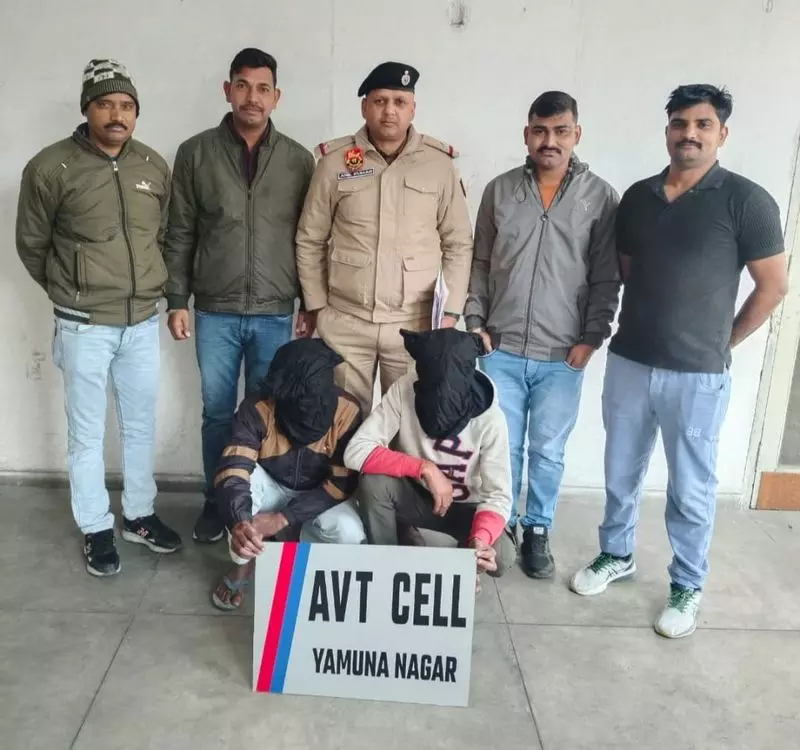 Haryana : पांच चोरी की बाइकों के साथ दो लोग गिरफ्तार Haryana : पांच चोरी की बाइकों के साथ दो लोग गिरफ्तार