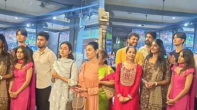 Bigg Boss के बाद कंटेस्टेंट्स मंदिर में इकट्ठा हुए Bigg Boss के बाद कंटेस्टेंट्स मंदिर में इकट्ठा हुए