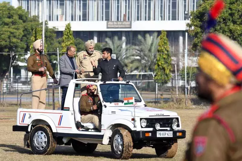 गणतंत्र दिवस के लिए PAU में फुल-ड्रेस रिहर्सल हुई गणतंत्र दिवस के लिए PAU में फुल-ड्रेस रिहर्सल हुई