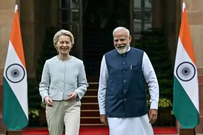 India-EU शिखर सम्मेलन: व्यापार समझौते की उम्मीद India-EU शिखर सम्मेलन: व्यापार समझौते की उम्मीद