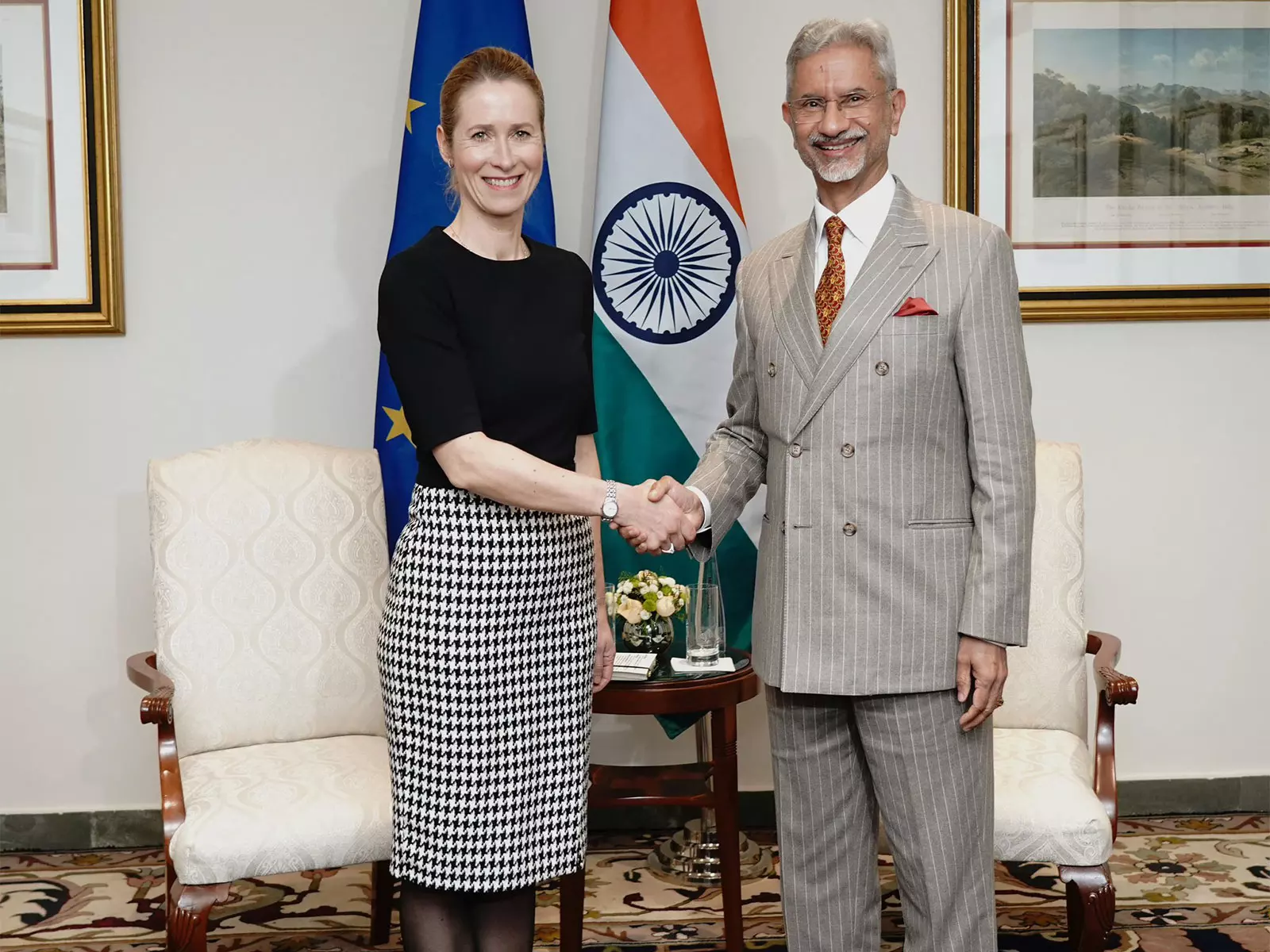 Jaishankar ने यूरोपीय आयोग के उपाध्यक्ष काजा कैलास से की मुलाकात Jaishankar ने यूरोपीय आयोग के उपाध्यक्ष काजा कैलास से की मुलाकात