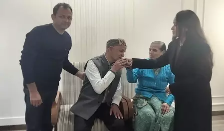 पानीपत हैंडलूम के अनसंग हीरो को पद्मश्री, खेमराज सुंदरियाल की 60 साल की साधना को सम्मान पानीपत हैंडलूम के अनसंग हीरो को पद्मश्री, खेमराज सुंदरियाल की 60 साल की साधना को सम्मान
