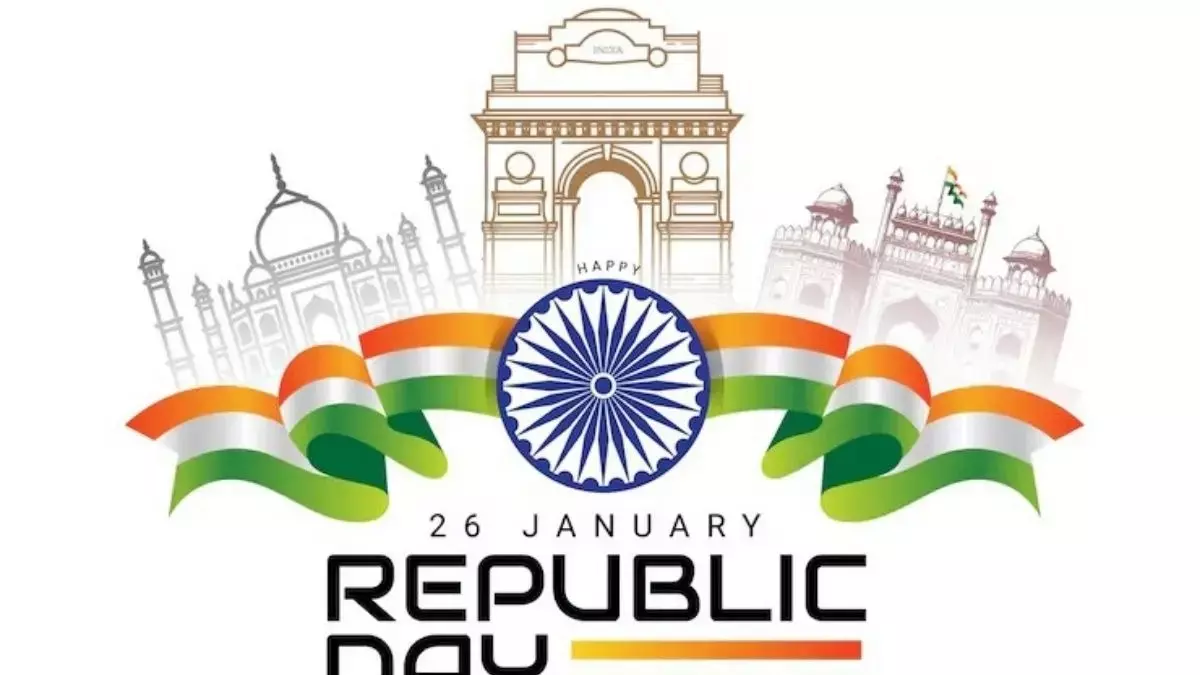 Republic Day 2026 Wishes: WhatsApp, Facebook और Instagram के लिए खास संदेश Republic Day 2026 Wishes: WhatsApp, Facebook और Instagram के लिए खास संदेश