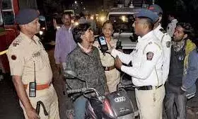 Twin Cities में शराब पीकर गाड़ी चलाने के आरोप में 695 मोटर चालकों पर मामला दर्ज