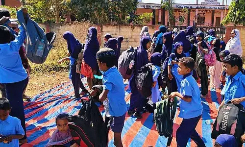 Shivamogga में 103 तमिल-मीडियम छात्रों के लिए 28 टीचर है