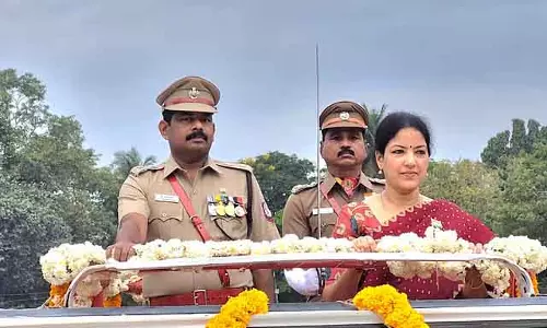 Kanchipuram में गणतंत्र दिवस समारोह