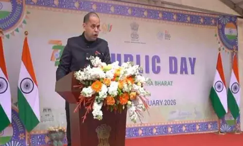 चीन: शंघाई में भारतीय वाणिज्य दूतावास ने मनाया गणतंत्र दिवस 2026 चीन: शंघाई में भारतीय वाणिज्य दूतावास ने मनाया गणतंत्र दिवस 2026