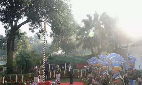 विदेश मंत्री जयशंकर ने 77वें गणतंत्र दिवस पर फहराया तिरंगा