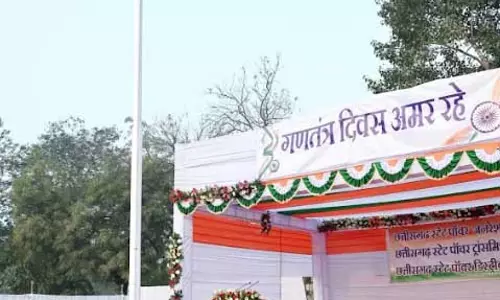 पावर कंपनी में चेयरमैन डॉ रोहित यादव ने फहराया राष्ट्रीय ध्वज