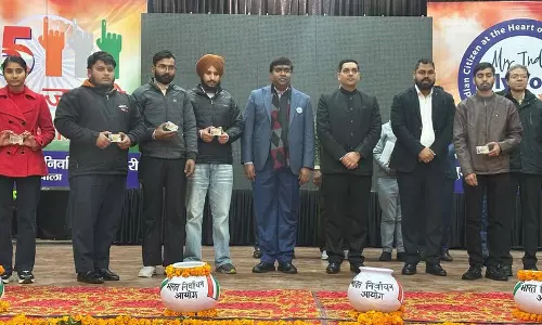 Ambala में एक कार्यक्रम में मुख्य चुनाव अधिकारी ने कहा कि चुनाव लोकतंत्र की आत्मा Ambala में एक कार्यक्रम में मुख्य चुनाव अधिकारी ने कहा कि चुनाव लोकतंत्र की आत्मा