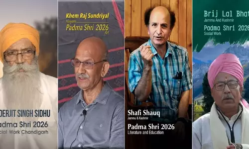 Chandigarh के कचरा उठाने वाले समेत 45 लोगों को अनसंग हीरोज कैटेगरी में पद्म श्री से सम्मानित किया