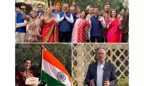 भारत के 77वें Republic Day के अवसर पर राजदूतों ने दीं शुभकामनाएं