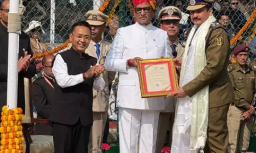 Sikkim ने पालजोर स्टेडियम में भव्य परेड के साथ गणतंत्र दिवस मनाया