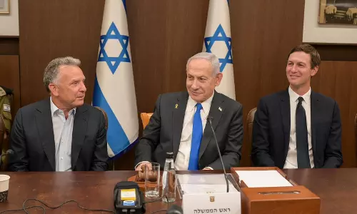 Gaza Iran मुद्दे पर अमेरिकी दूतों की नेतन्याहू से मुलाकात