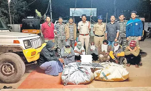 Adilabad में किसानों से कपास चुराने के आरोप में सात लोग गिरफ्तार Adilabad में किसानों से कपास चुराने के आरोप में सात लोग गिरफ्तार