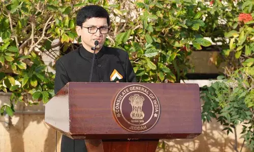 भारतीय प्रवासियों ने पूरे Saudi Arabia में गणतंत्र दिवस मनाया भारतीय प्रवासियों ने पूरे Saudi Arabia में गणतंत्र दिवस मनाया